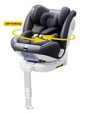 Grau ISOFIX Autokindersitz